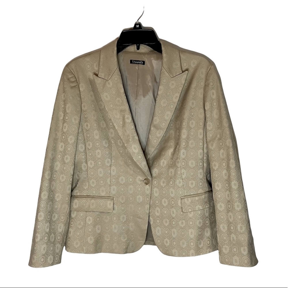 Tahari Gold Suit Jacket
